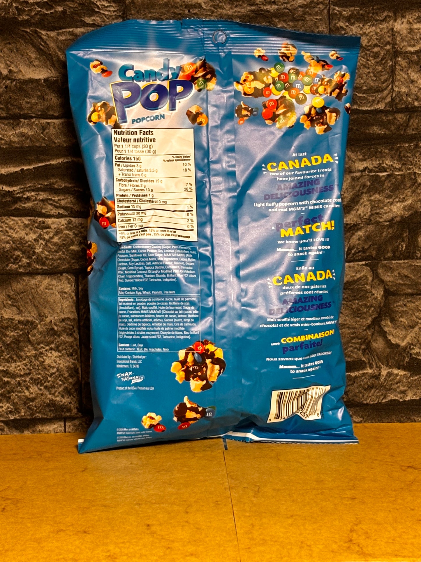 CANDYPOP POPCORN M&Ms