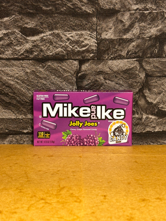 MIKE AND IKE; Jolly Joes Chewy Grape Flavored Candy